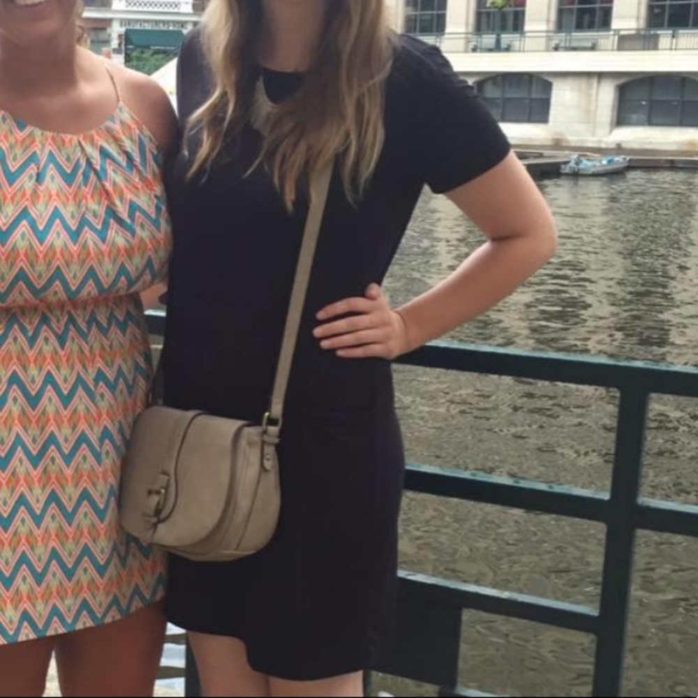 Simple Black Dress w/ Pockets